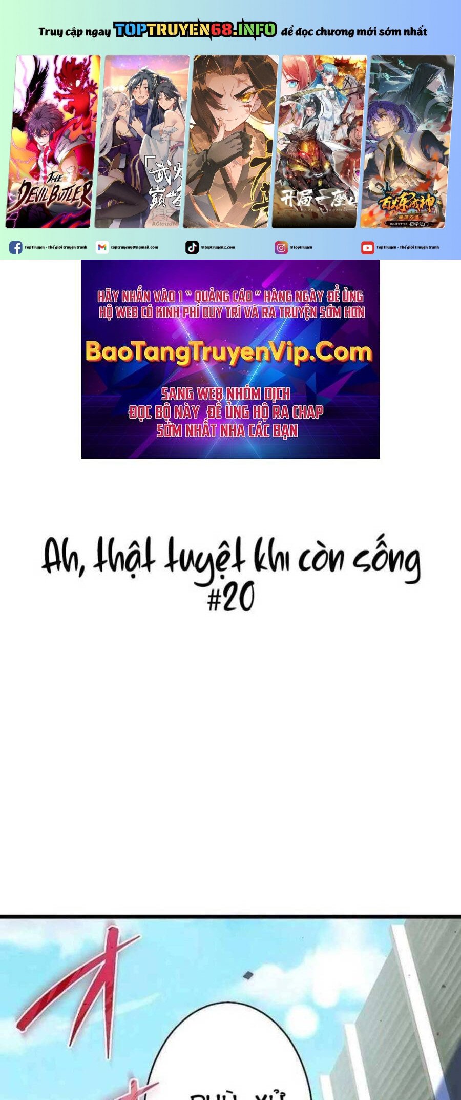 Ah, Thật Tuyệt Khi Còn Sống: Chapter 20