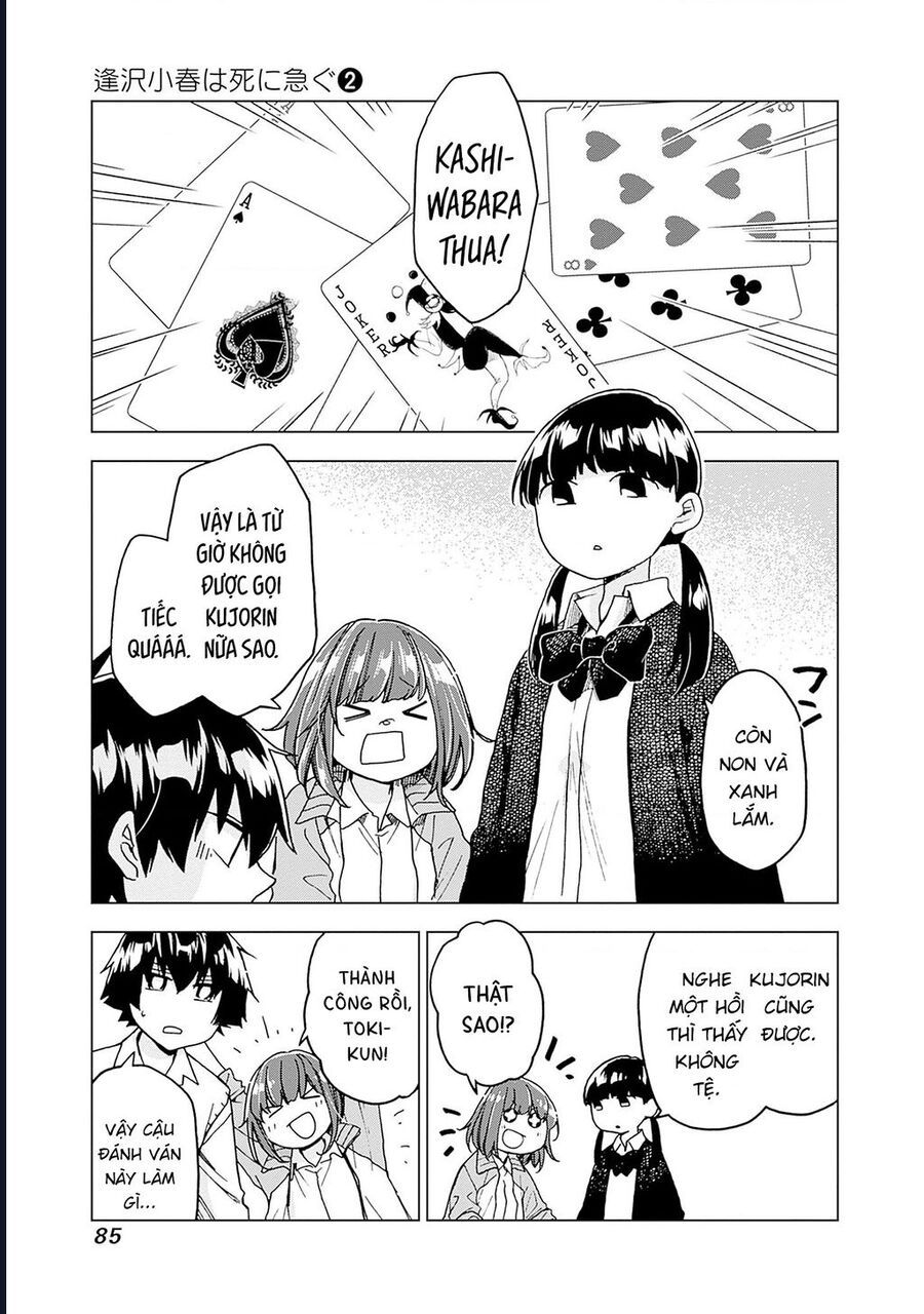 Aizawa Koharu Wa Shi Ni Isogu: Chapter 8.5