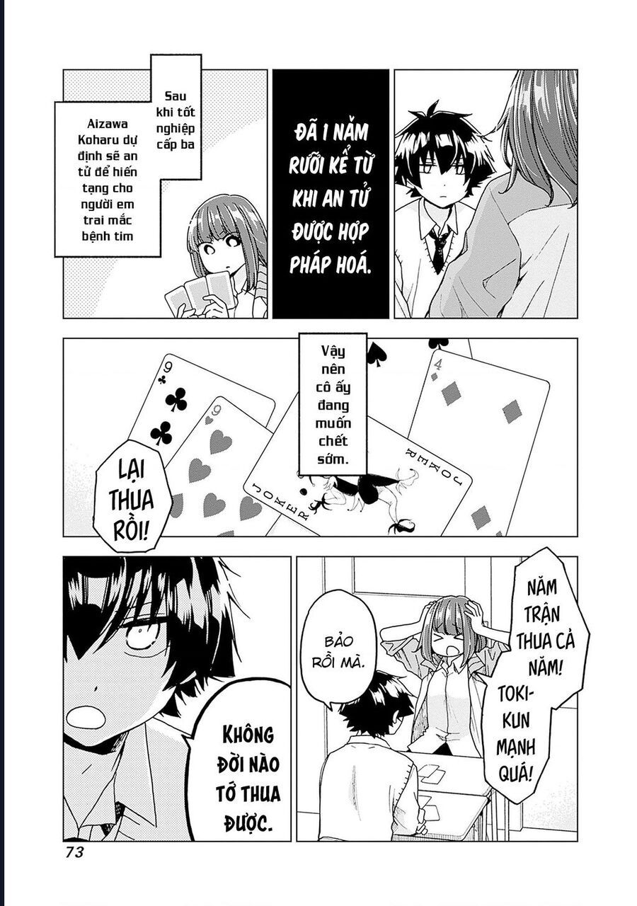 Aizawa Koharu Wa Shi Ni Isogu: Chapter 8.5