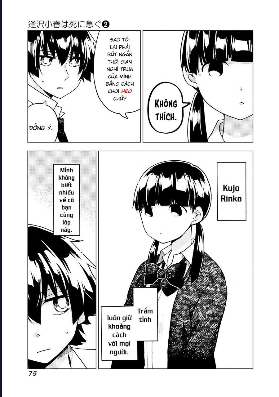 Aizawa Koharu Wa Shi Ni Isogu: Chapter 8.5