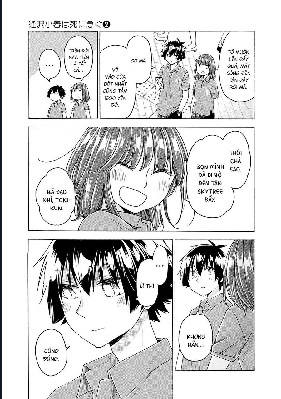 Aizawa Koharu Wa Shi Ni Isogu: Chapter 8