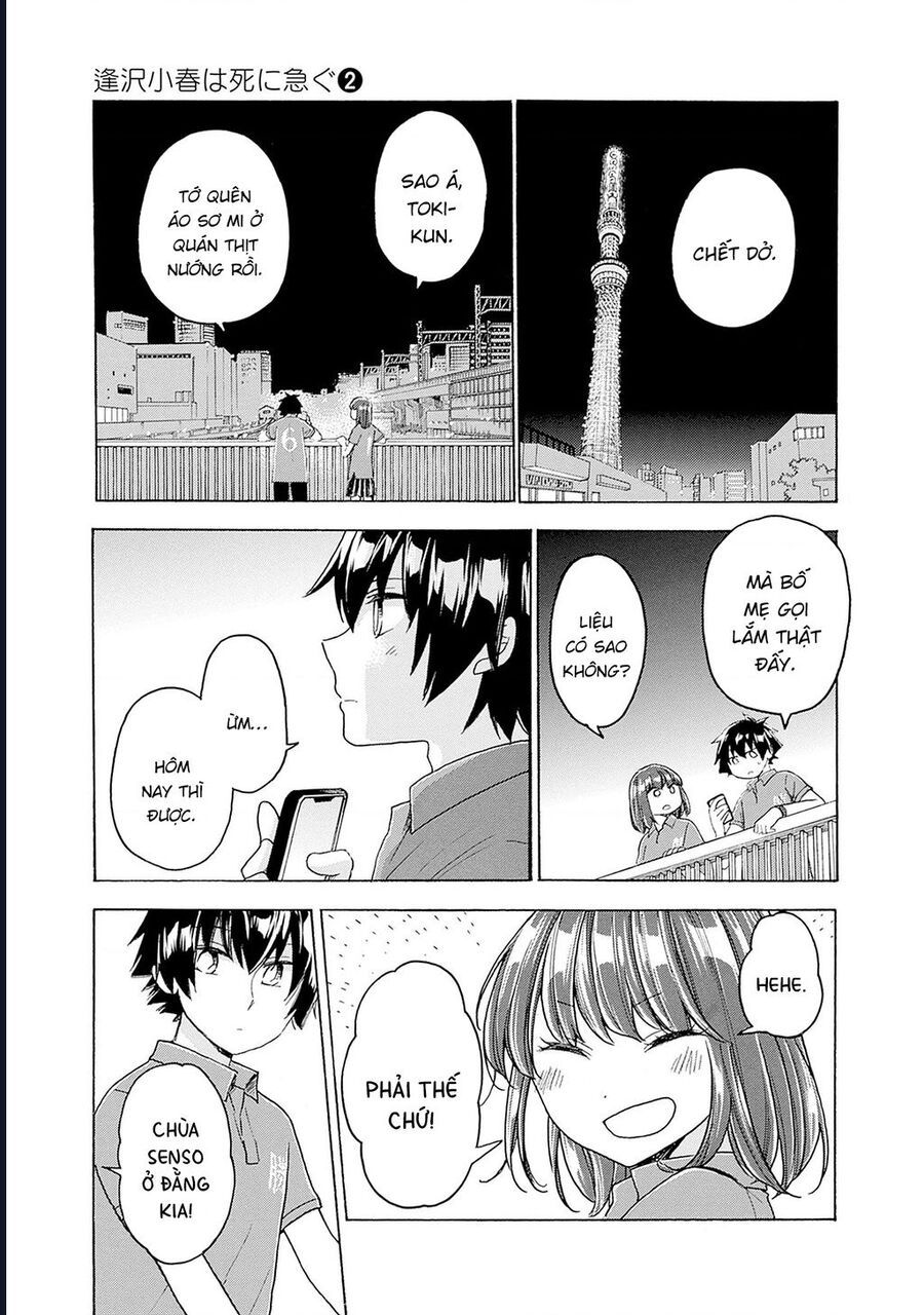 Aizawa Koharu Wa Shi Ni Isogu: Chapter 8