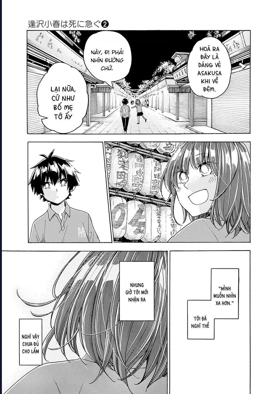 Aizawa Koharu Wa Shi Ni Isogu: Chapter 8