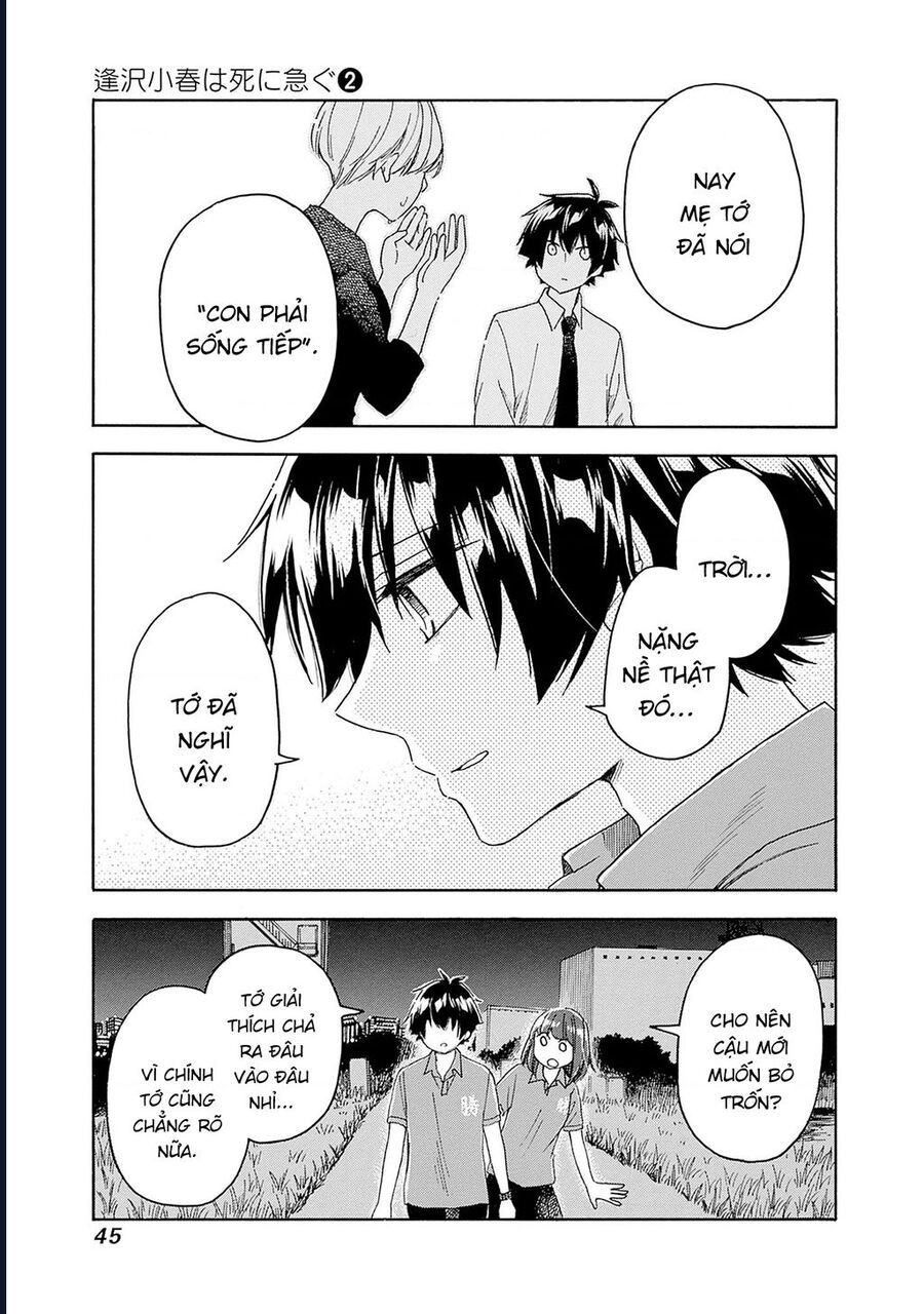 Aizawa Koharu Wa Shi Ni Isogu: Chapter 8
