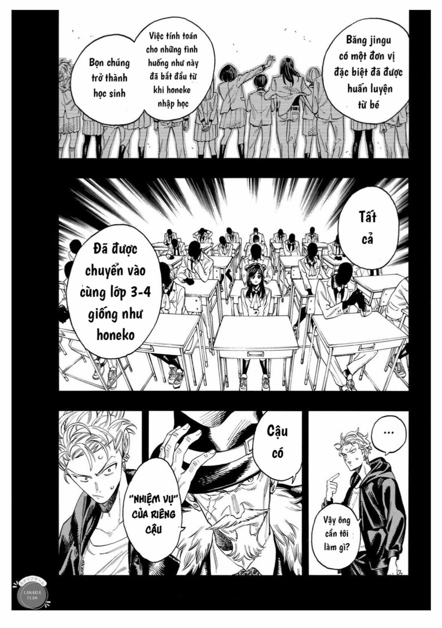 Akabane Honeko No Bodyguard: Chapter 1.3