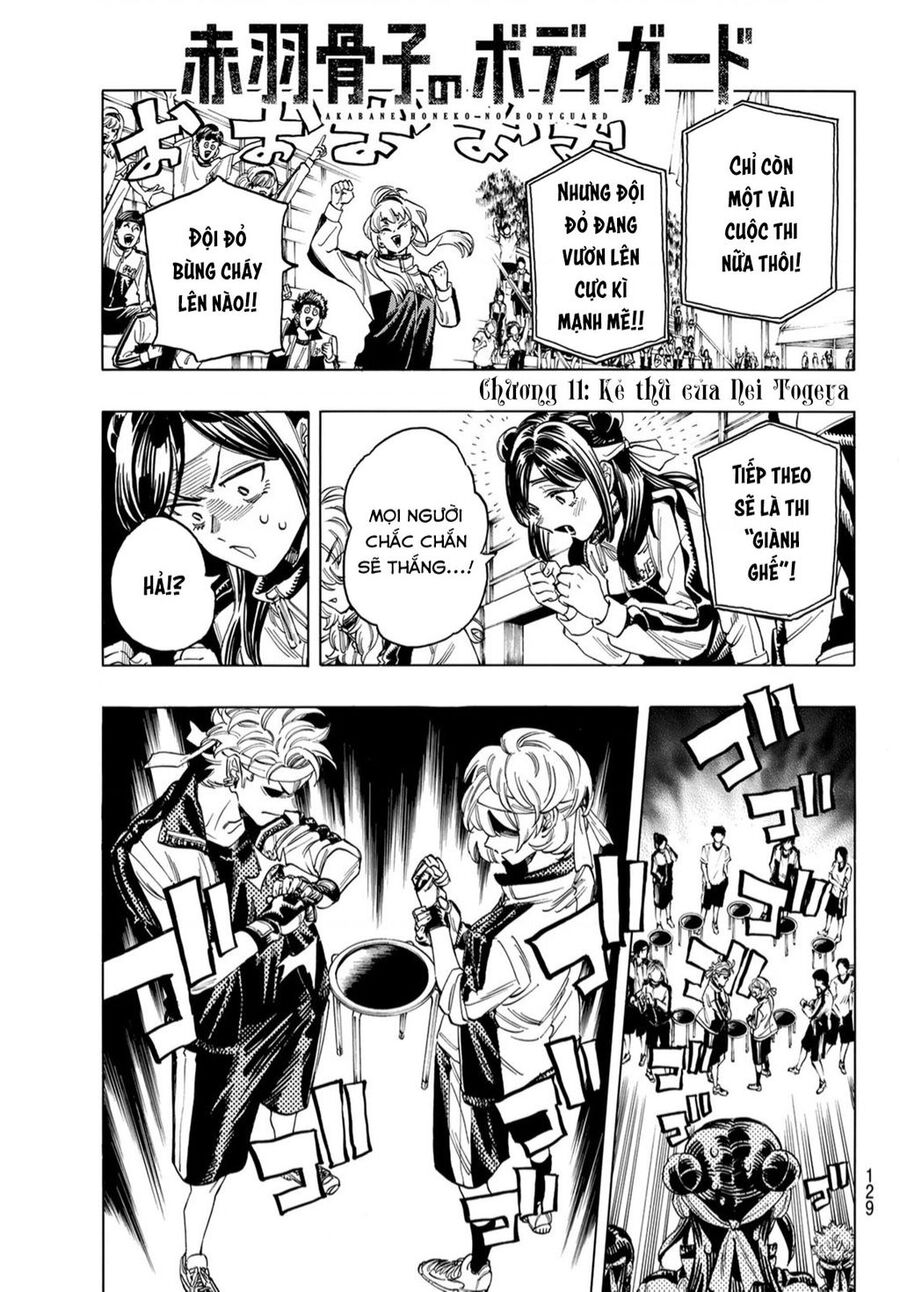 Akabane Honeko No Bodyguard: Chapter 11