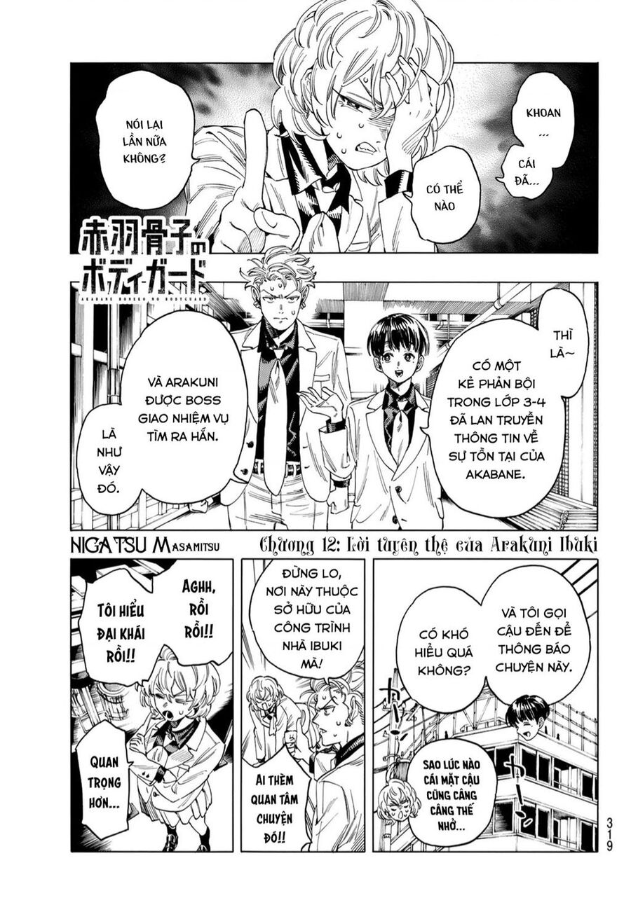 Akabane Honeko No Bodyguard: Chapter 12