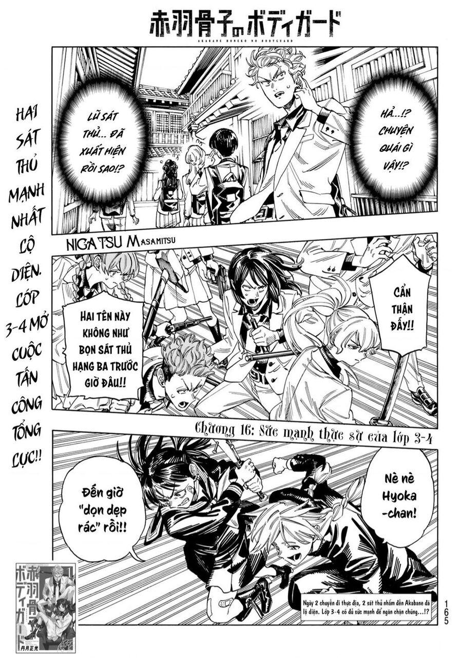 Akabane Honeko No Bodyguard: Chapter 16