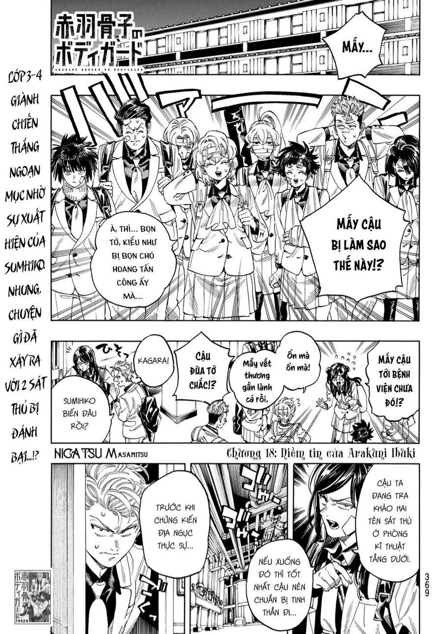 Akabane Honeko No Bodyguard: Chapter 18