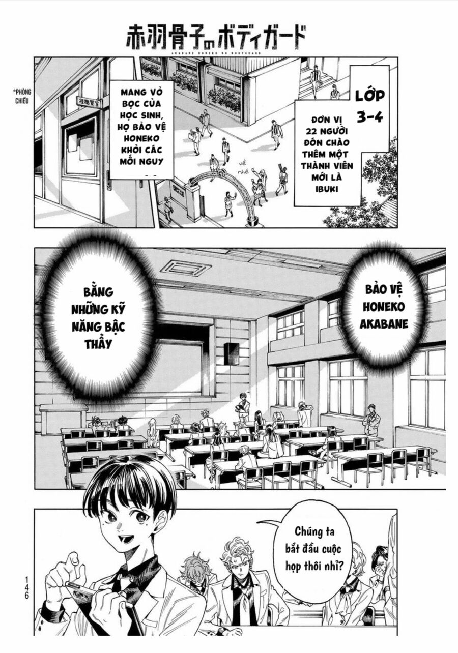 Akabane Honeko No Bodyguard: Chapter 2.1