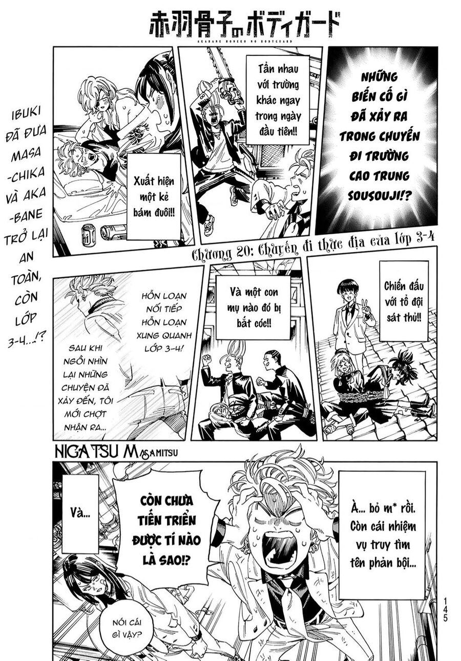 Akabane Honeko No Bodyguard: Chapter 20