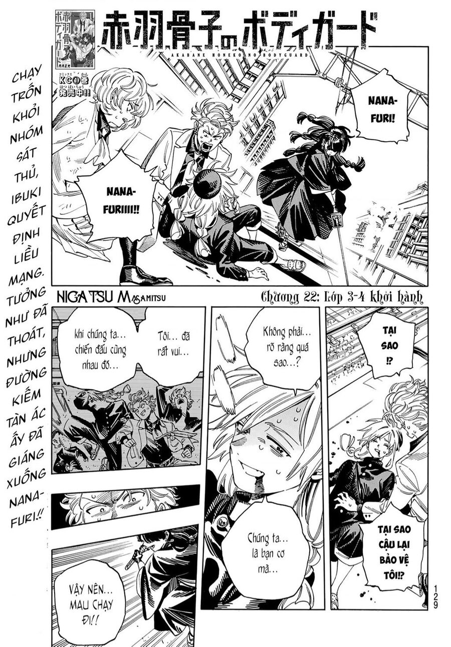 Akabane Honeko No Bodyguard: Chapter 22