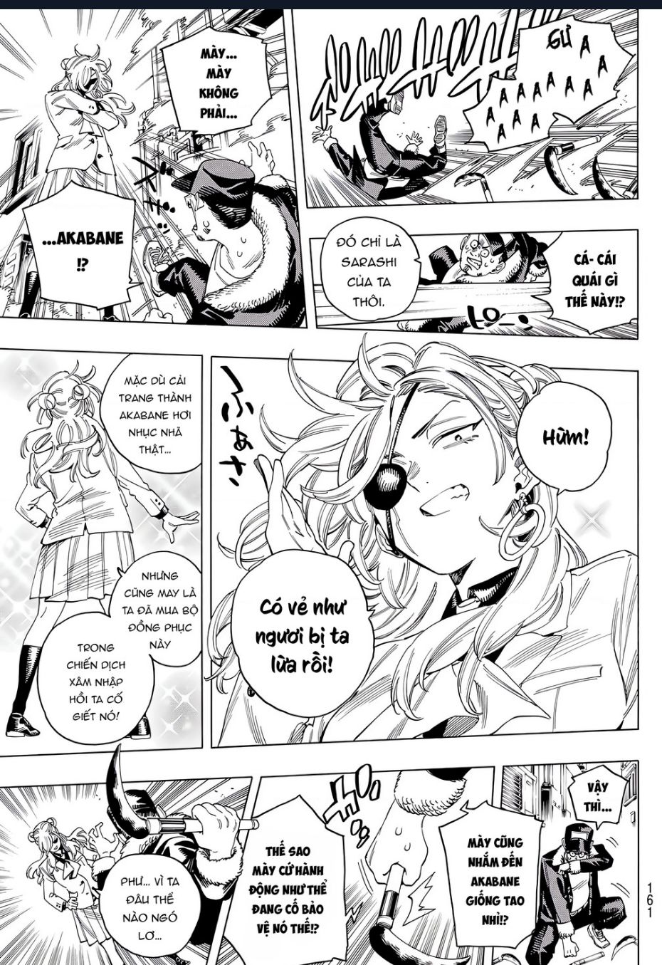 Akabane Honeko No Bodyguard: Chapter 34.5