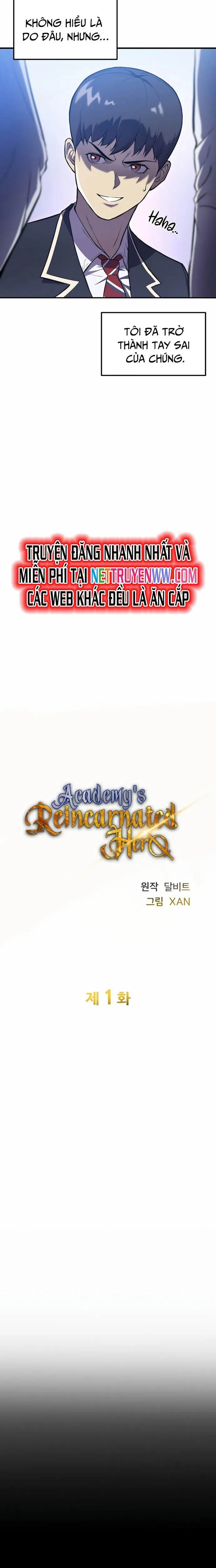 Anh Hùng Tái Sinh Của Học Viện: Chapter 1
