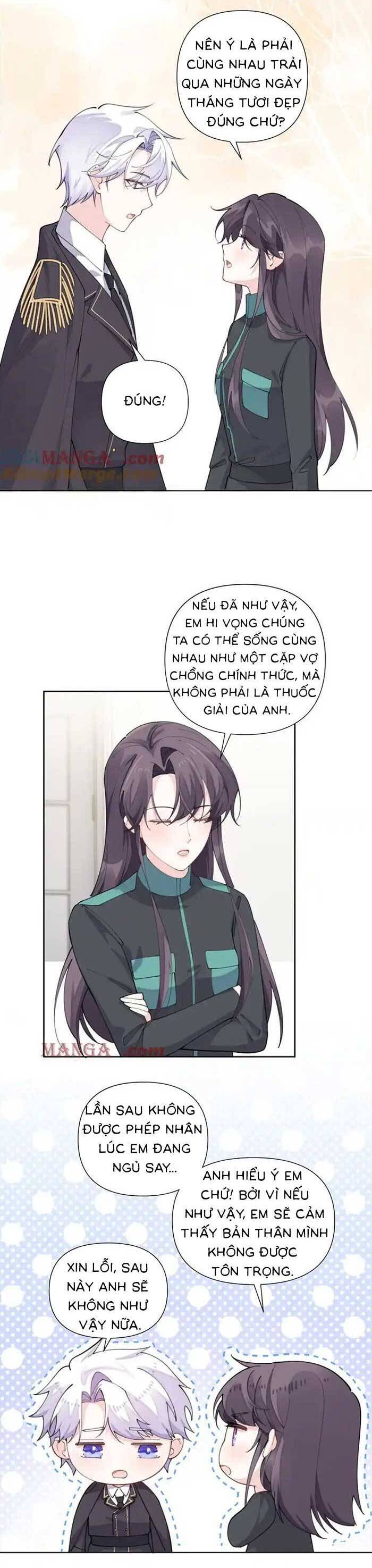 Ban ngày bị hủy hôn, buổi tối bị chỉ huy vừa đáng yêu vừa hung dữ đòi ôm.: Chapter 55