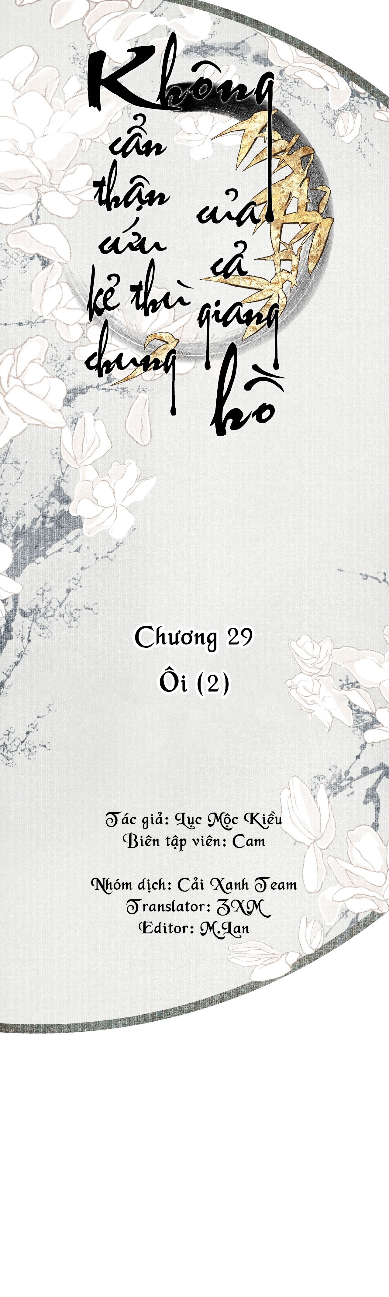 Bất Cẩn Cứu Nhầm Kẻ Thù Của Võ Lâm: Chapter 29