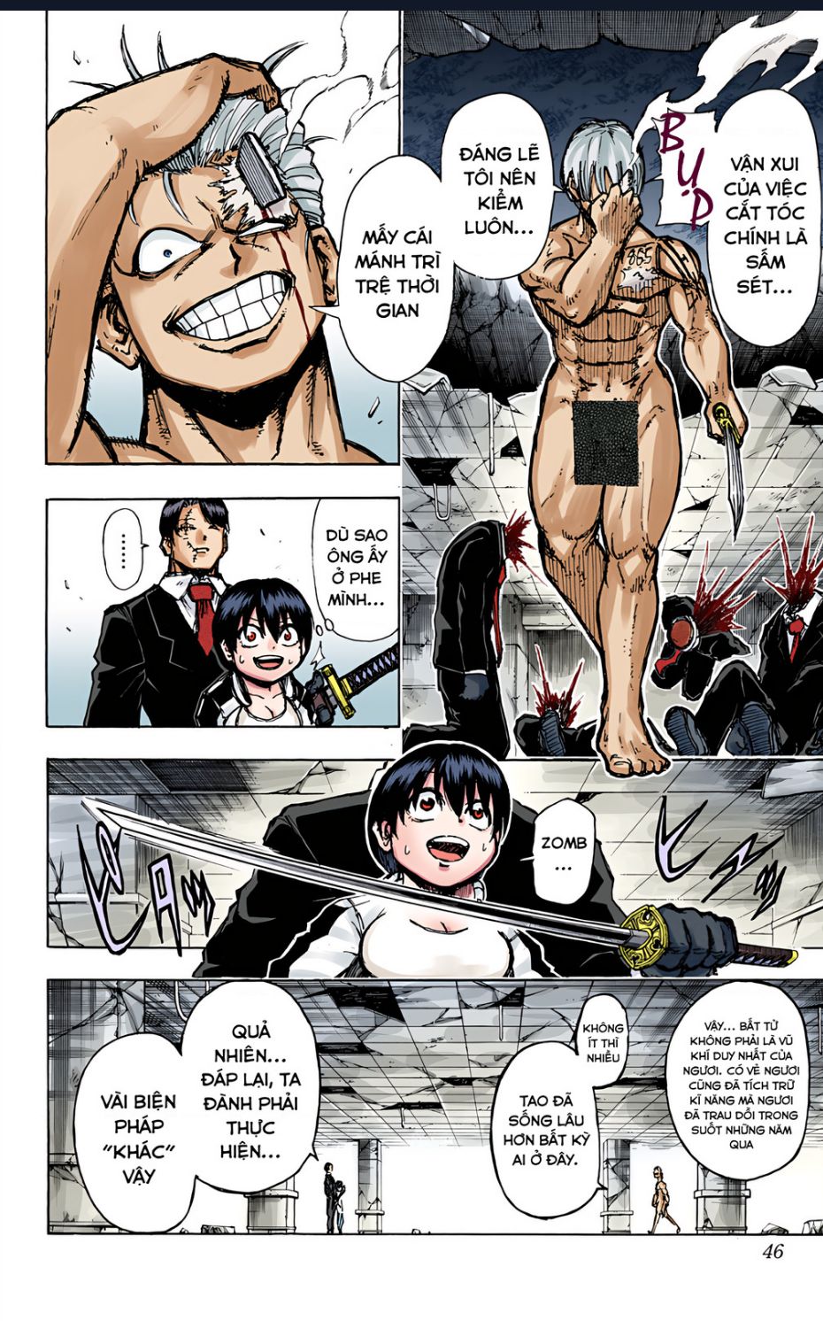 Bất Tử Và Bất Hạnh Bản Màu (Full Hd): Chapter 1