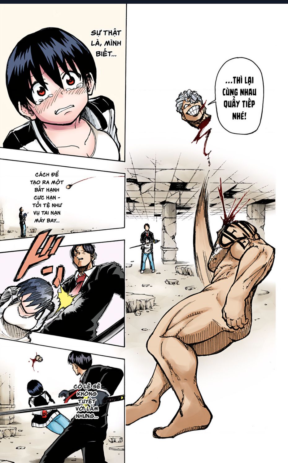 Bất Tử Và Bất Hạnh Bản Màu (Full Hd): Chapter 1