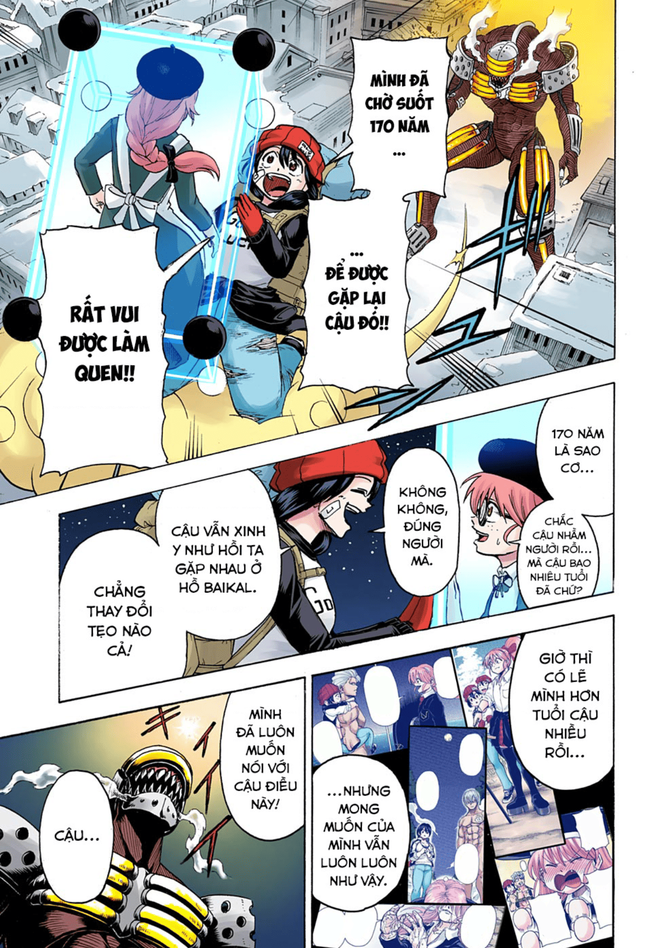 Bất Tử Và Bất Hạnh Bản Màu (Full Hd): Chapter 136