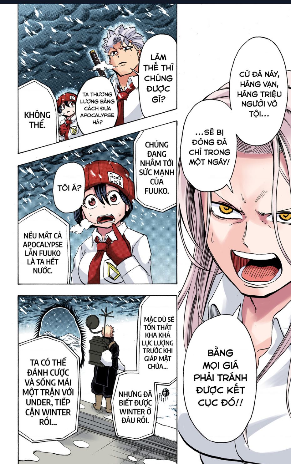 Bất Tử Và Bất Hạnh Bản Màu (Full Hd): Chapter 68