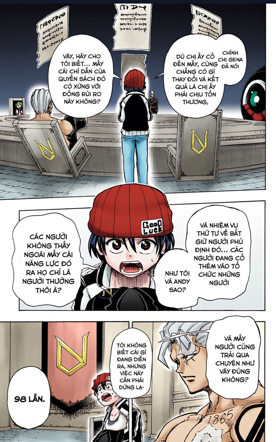 Bất Tử Và Bất Hạnh Bản Màu (Full Hd): Chapter 9