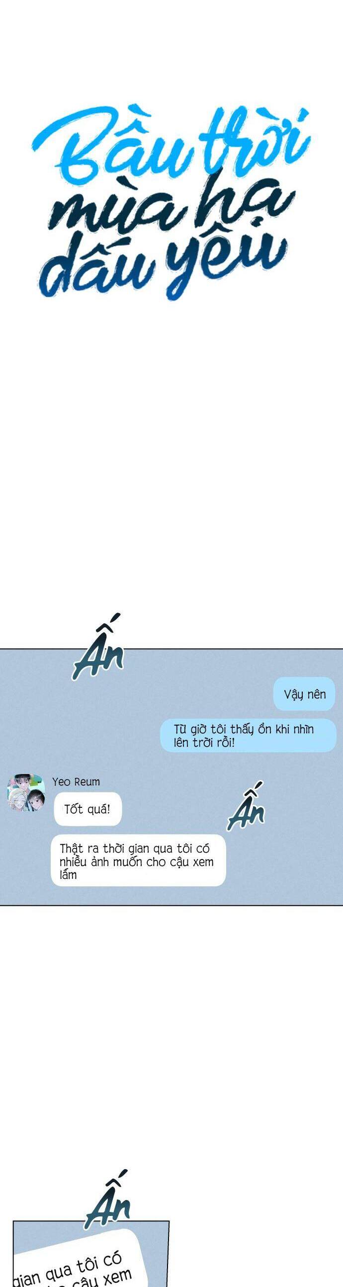 Bầu Trời Mùa Hạ Dấu Yêu: Chapter 48