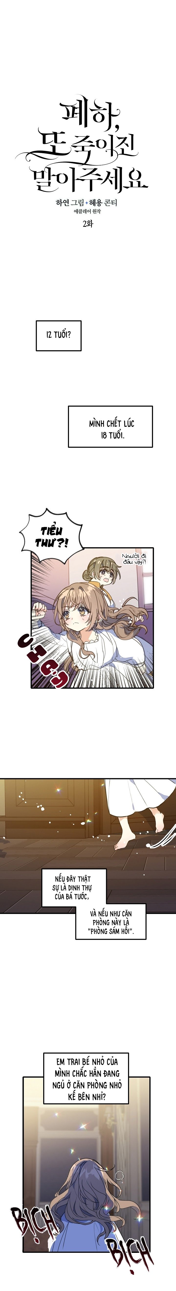 Bệ Hạ Xin Đừng Giết Tôi!!!: Chapter 2