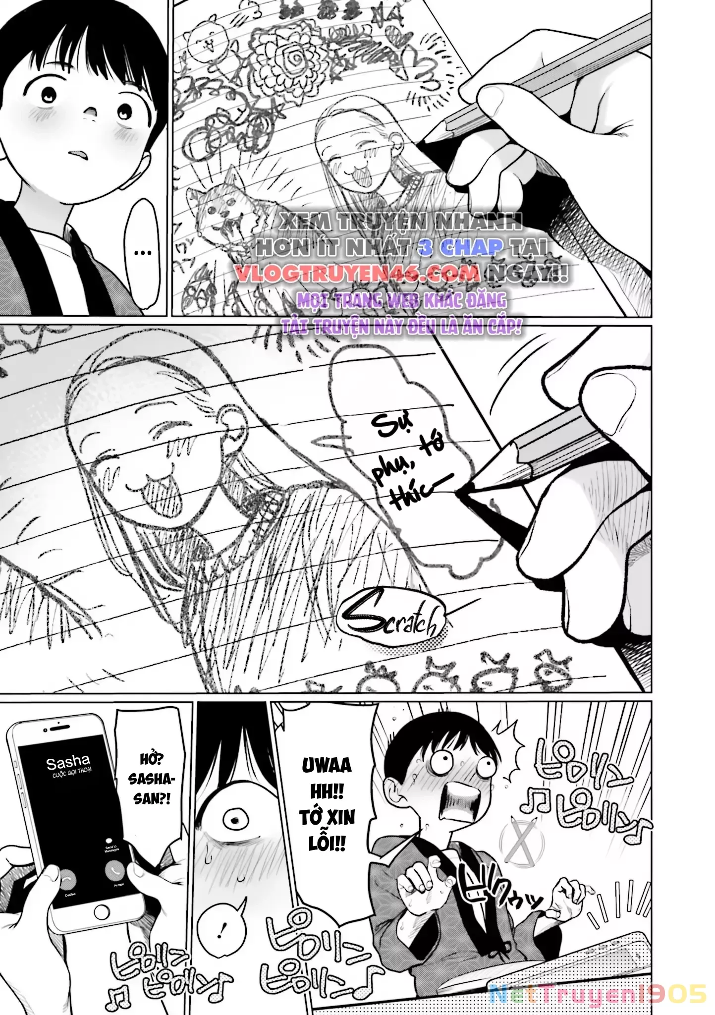 Bé sơ trung Sasha và thằng bạn Otaku cùng lớp: Chapter 29