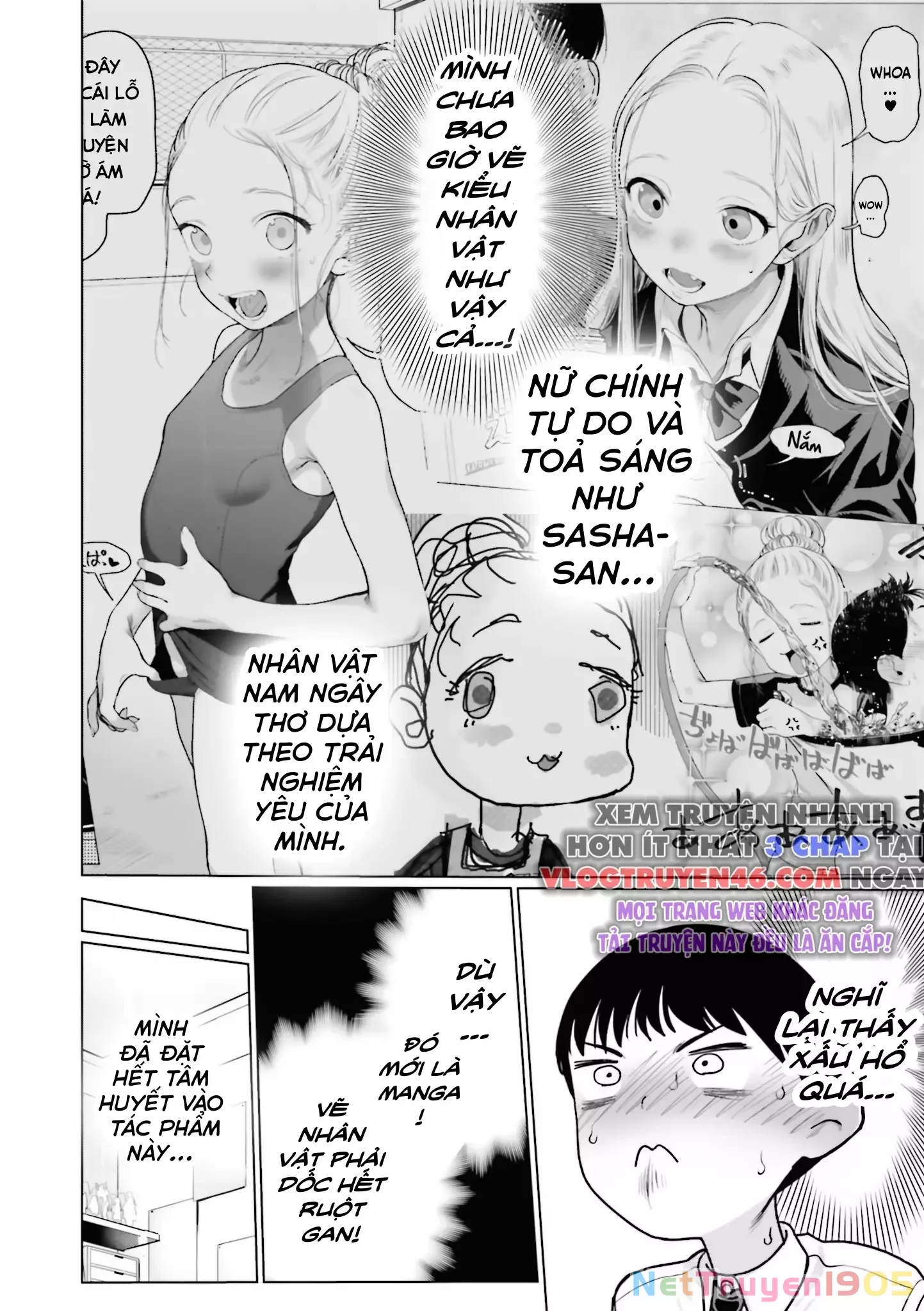 Bé sơ trung Sasha và thằng bạn Otaku cùng lớp: Chapter 30