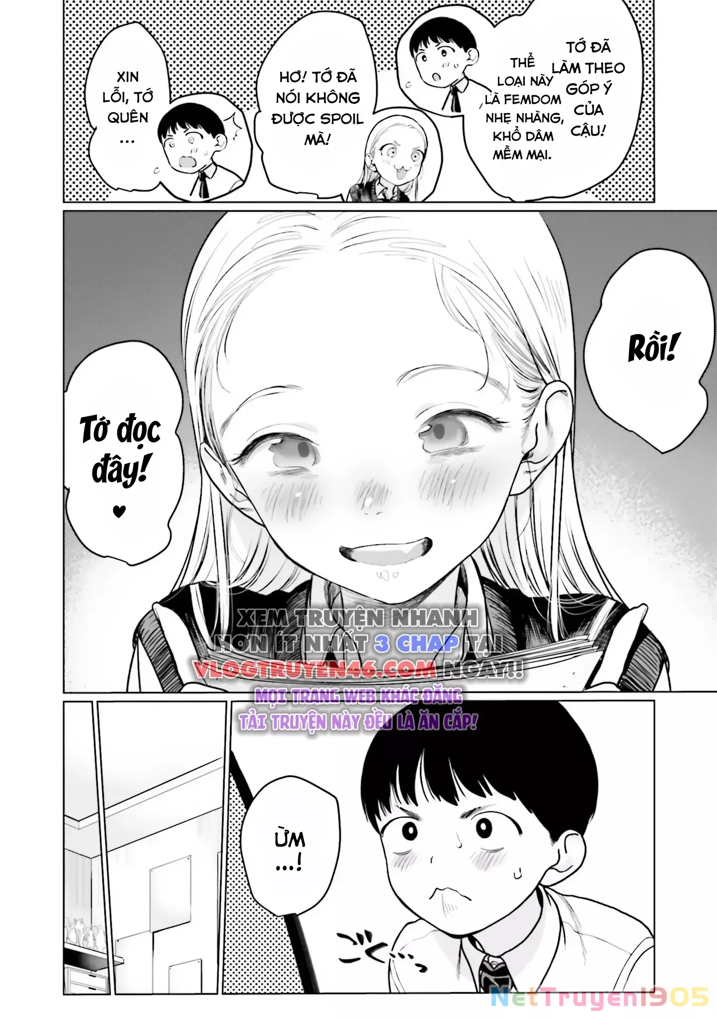 Bé sơ trung Sasha và thằng bạn Otaku cùng lớp: Chapter 30