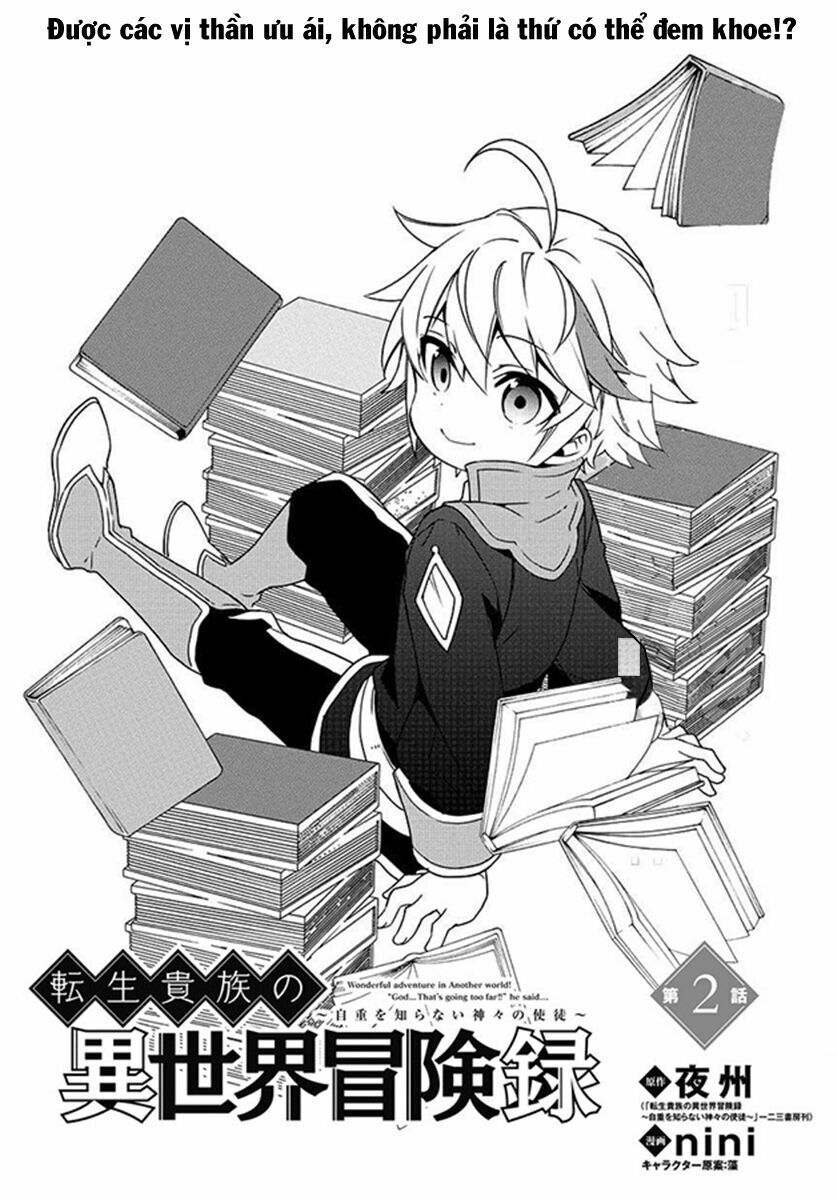 Biên Niên Sử Quý Tộc Tái Sinh Ở Thế Giới Khác: Chapter 2