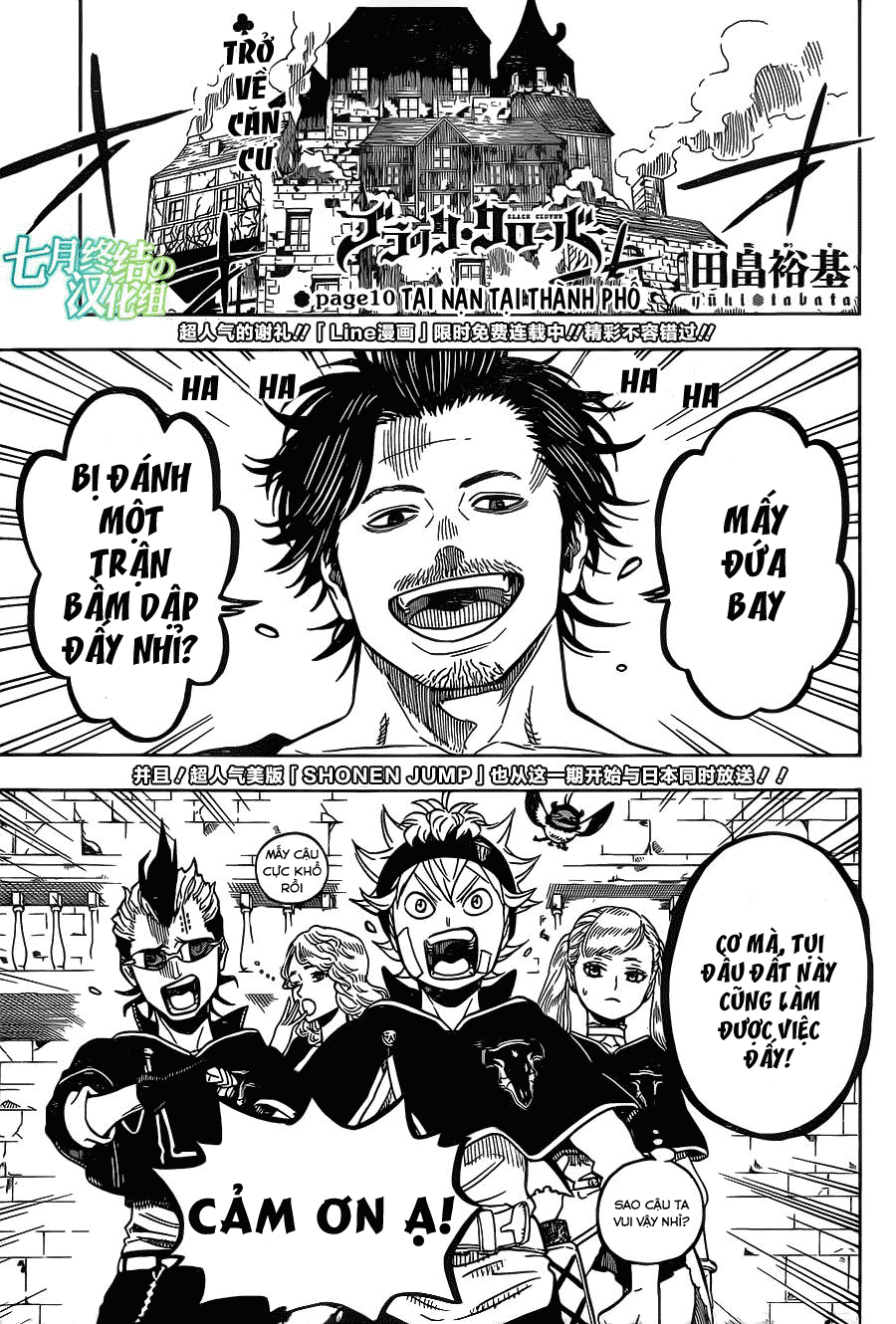 Black Clover - Thế Giới Phép Thuật: Chapter 10