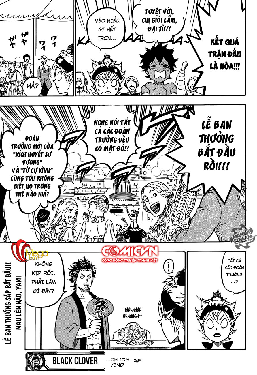 Black Clover - Thế Giới Phép Thuật: Chapter 104