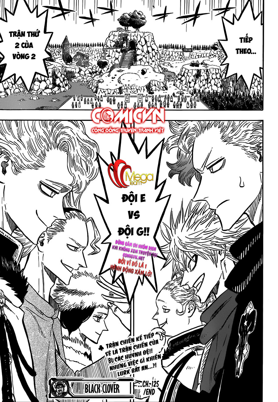 Black Clover - Thế Giới Phép Thuật: Chapter 125