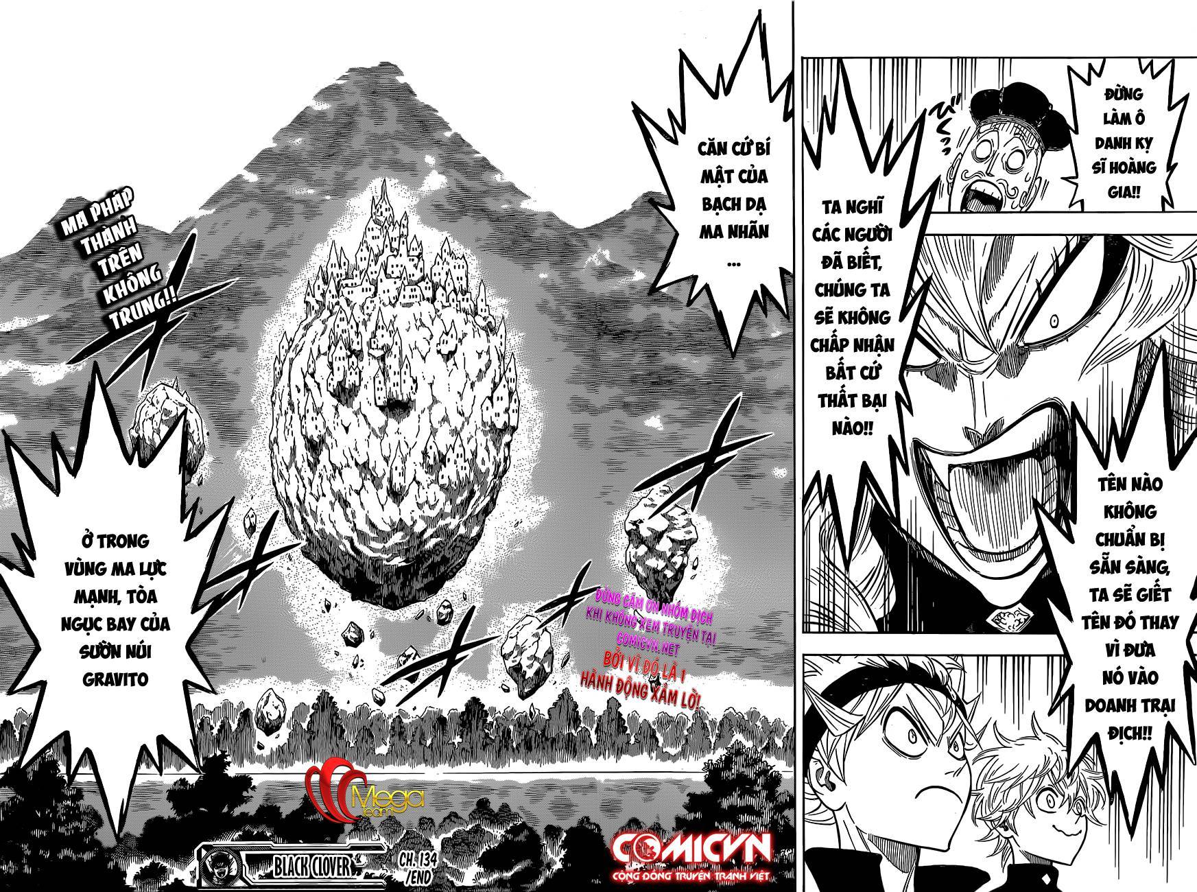 Black Clover - Thế Giới Phép Thuật: Chapter 134