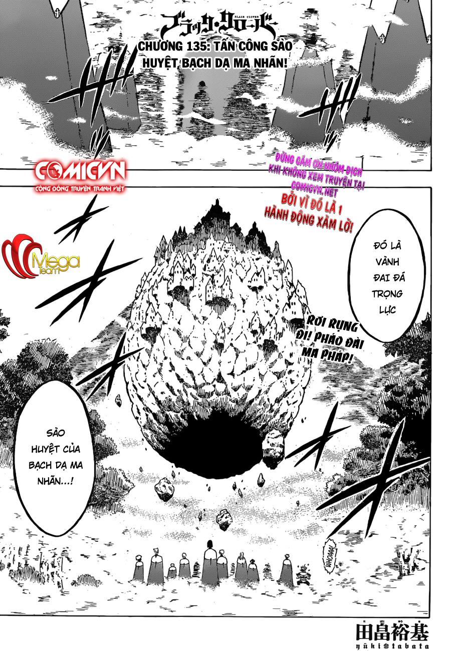 Black Clover - Thế Giới Phép Thuật: Chapter 135