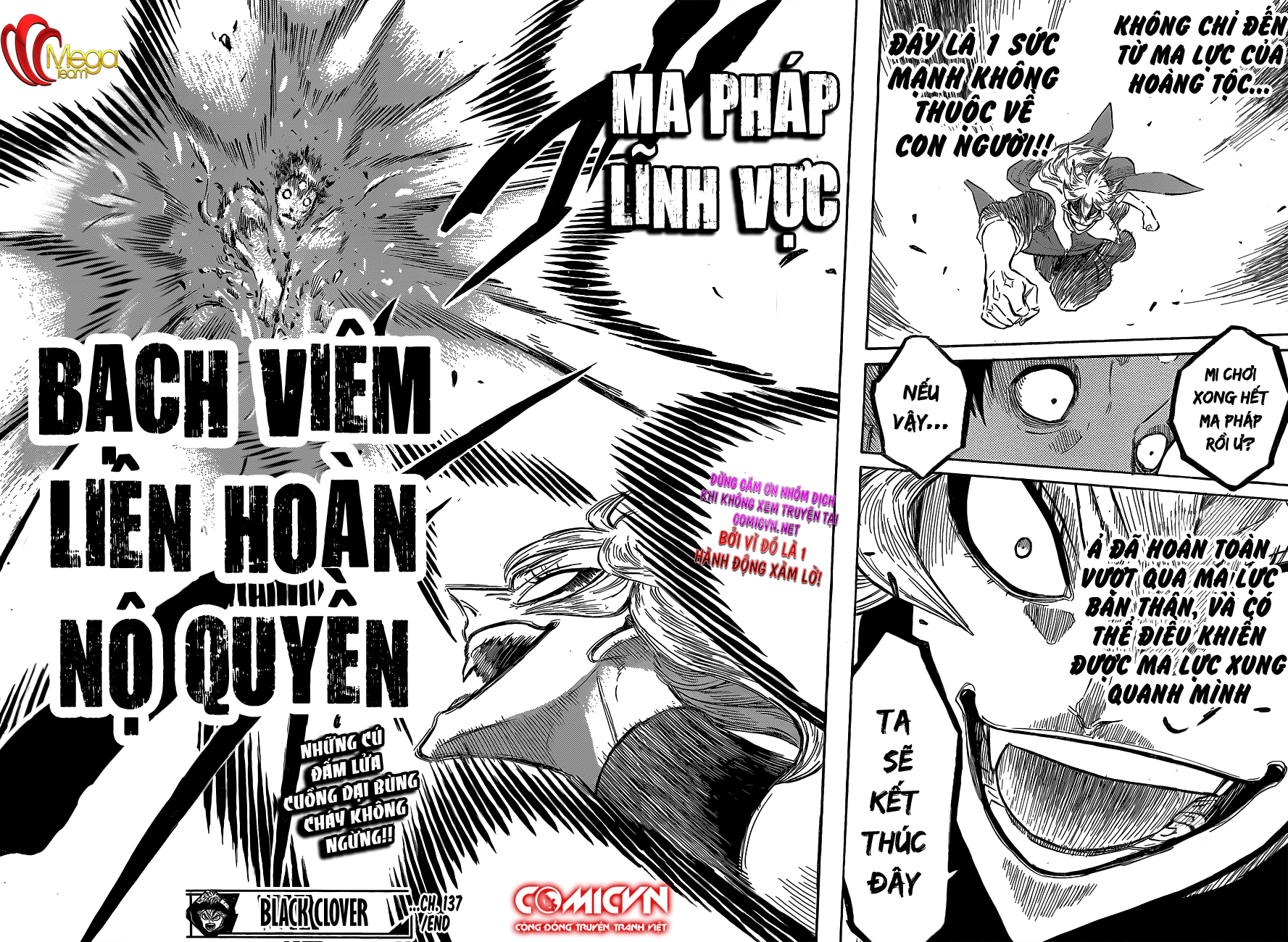 Black Clover - Thế Giới Phép Thuật: Chapter 137