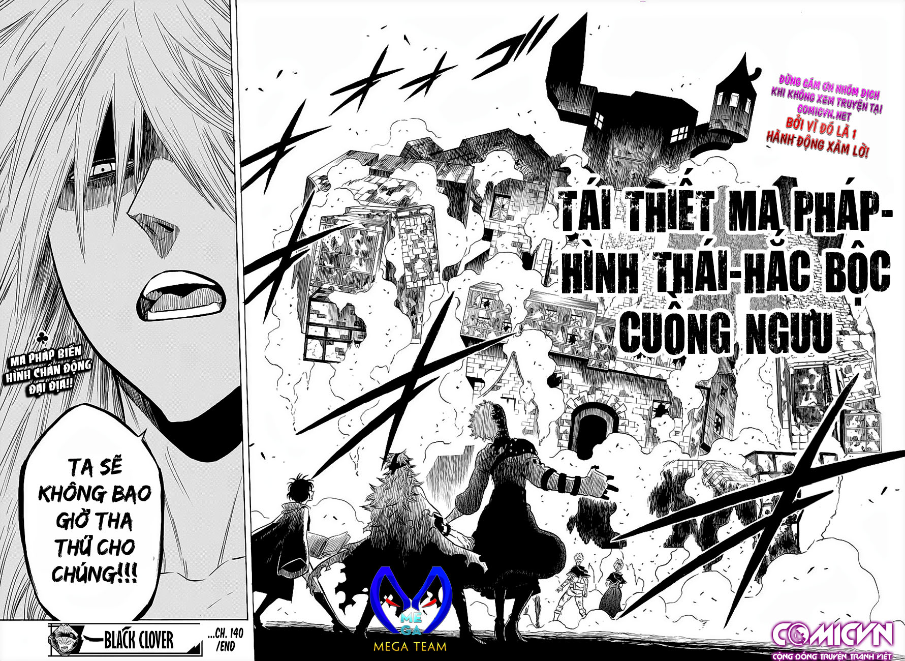 Black Clover - Thế Giới Phép Thuật: Chapter 140
