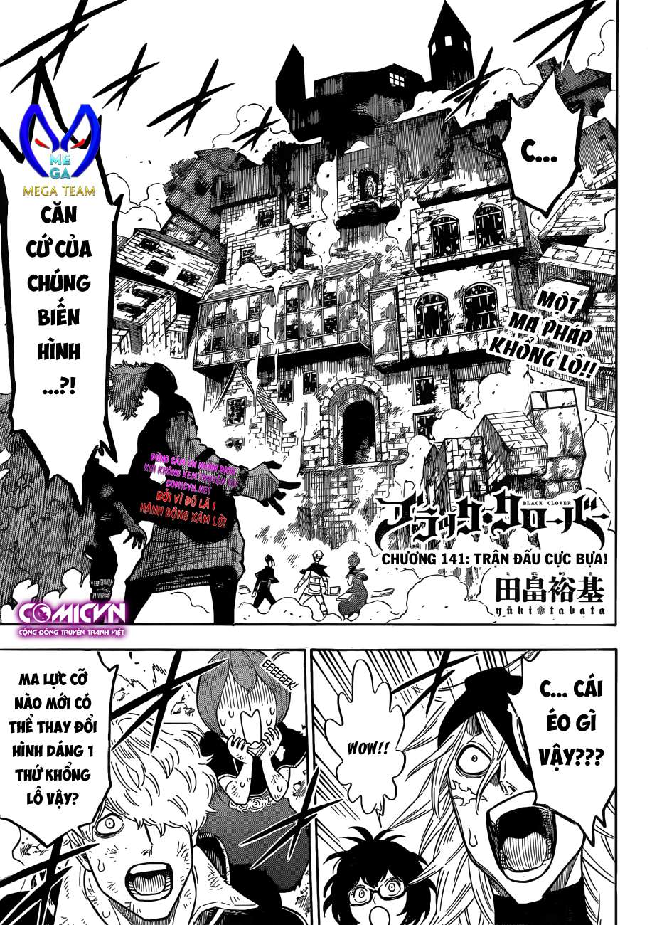 Black Clover - Thế Giới Phép Thuật: Chapter 141
