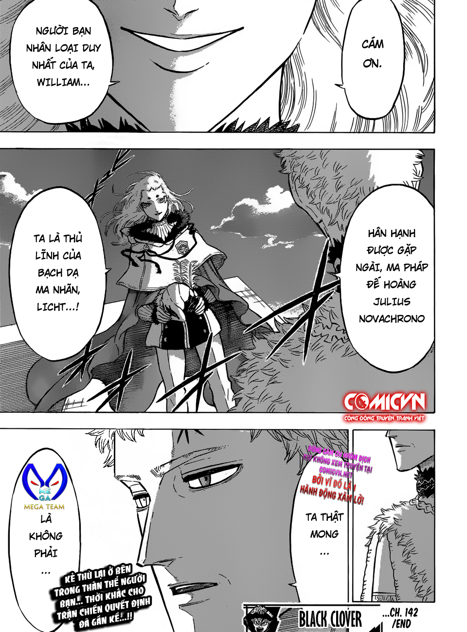 Black Clover - Thế Giới Phép Thuật: Chapter 142