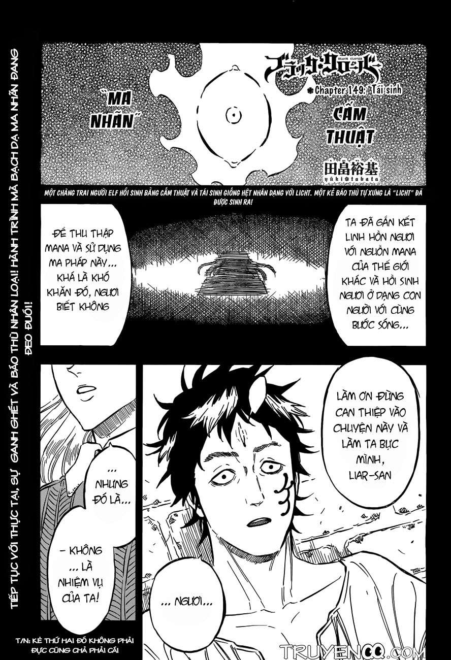 Black Clover - Thế Giới Phép Thuật: Chapter 149