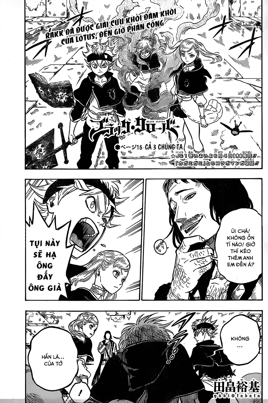 Black Clover - Thế Giới Phép Thuật: Chapter 15