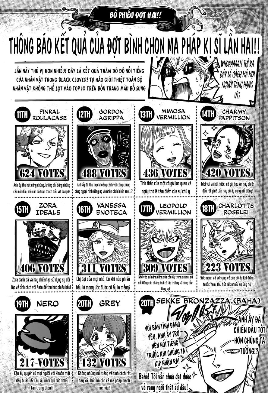 Black Clover - Thế Giới Phép Thuật: Chapter 161
