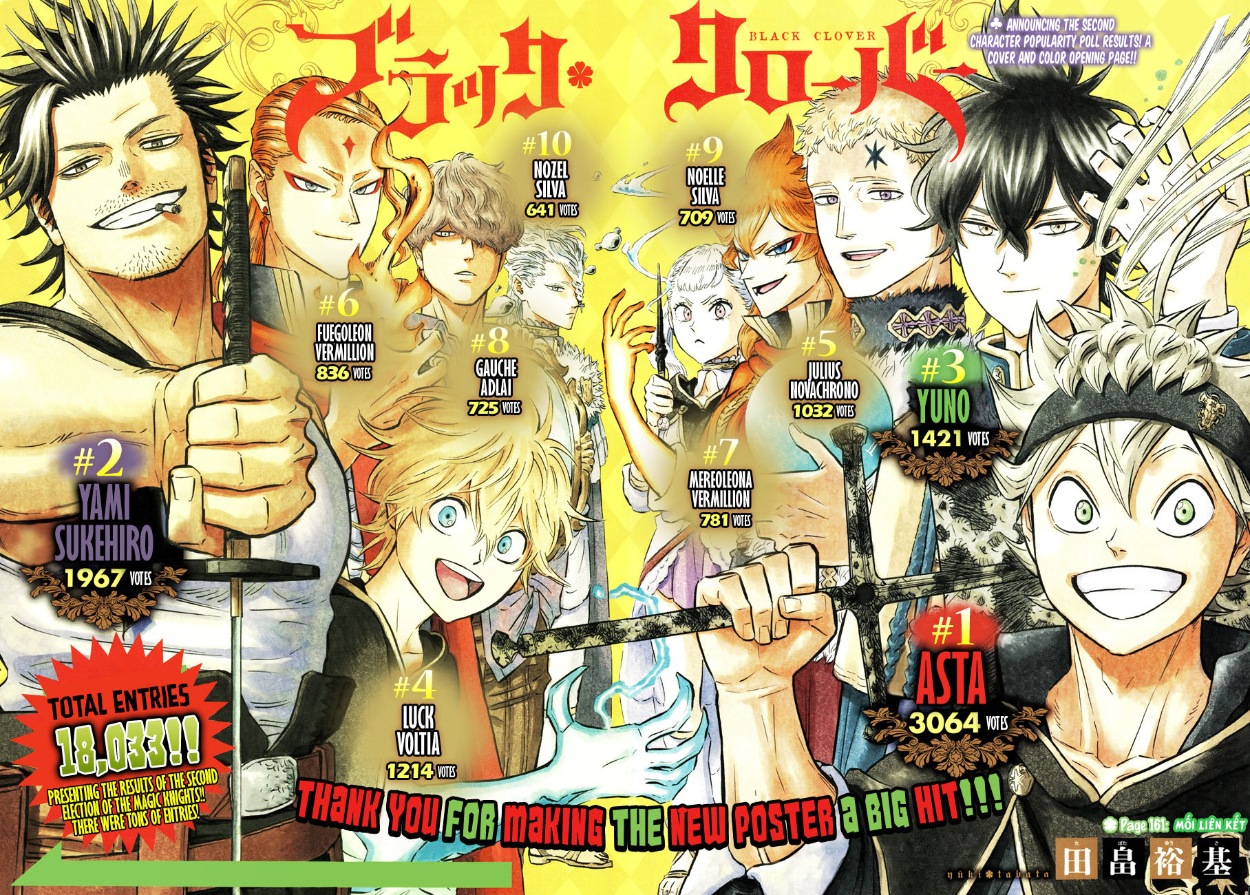 Black Clover - Thế Giới Phép Thuật: Chapter 161