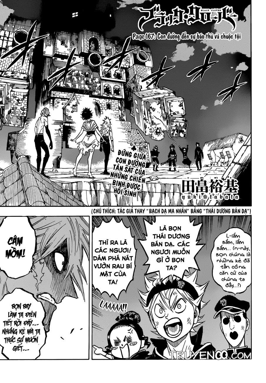 Black Clover - Thế Giới Phép Thuật: Chapter 167
