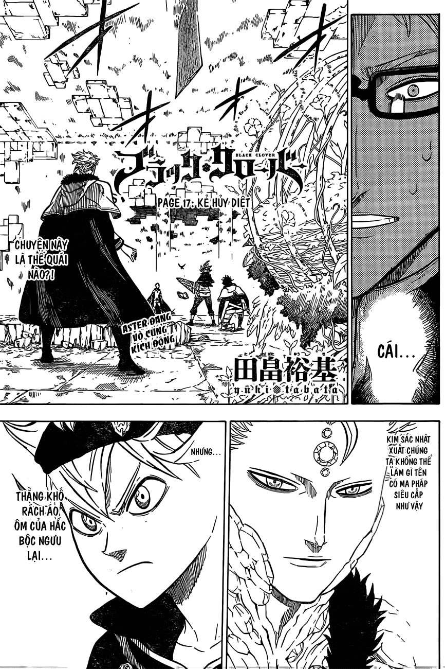 Black Clover - Thế Giới Phép Thuật: Chapter 17