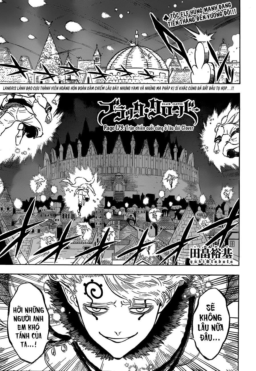 Black Clover - Thế Giới Phép Thuật: Chapter 173