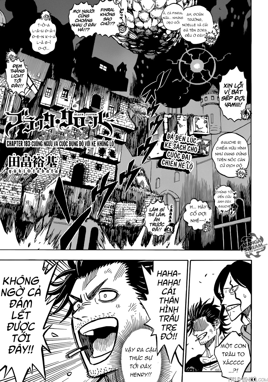 Black Clover - Thế Giới Phép Thuật: Chapter 183