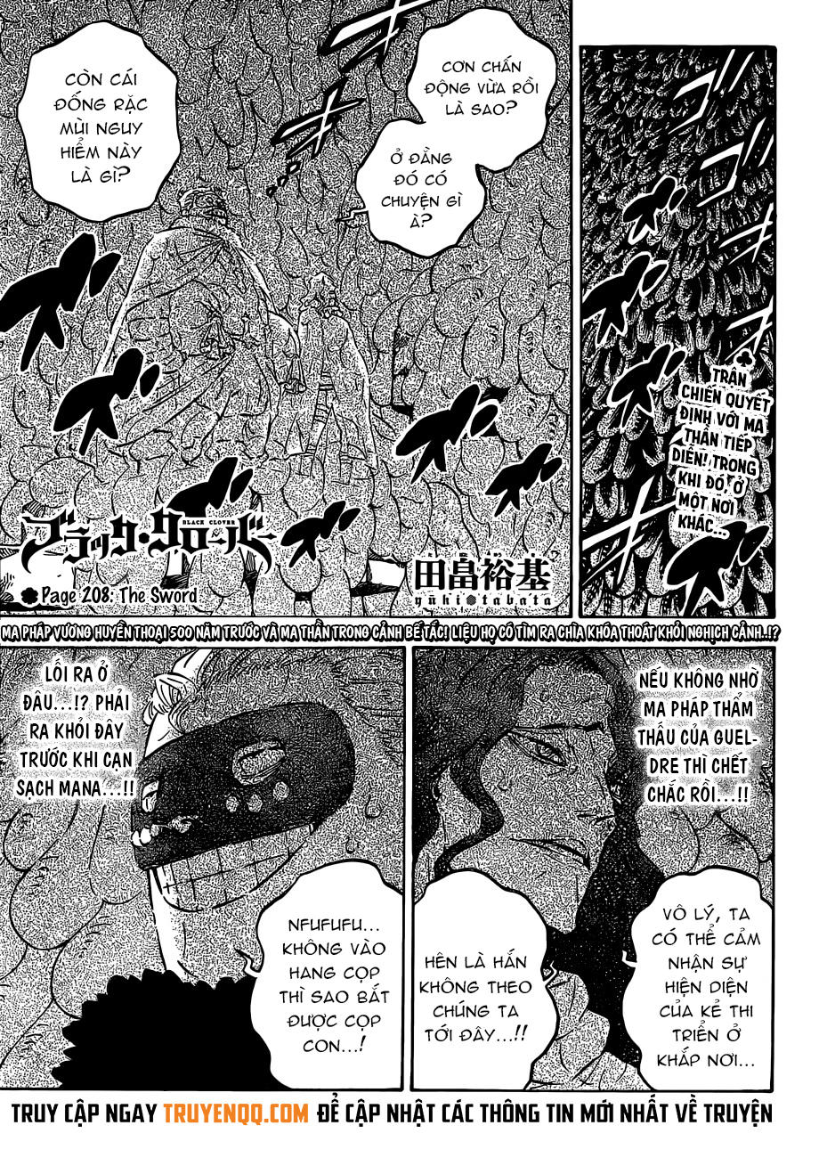 Black Clover - Thế Giới Phép Thuật: Chapter 208