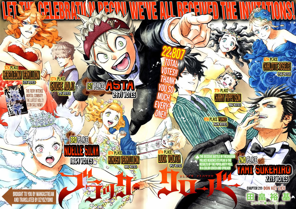 Black Clover - Thế Giới Phép Thuật: Chapter 211